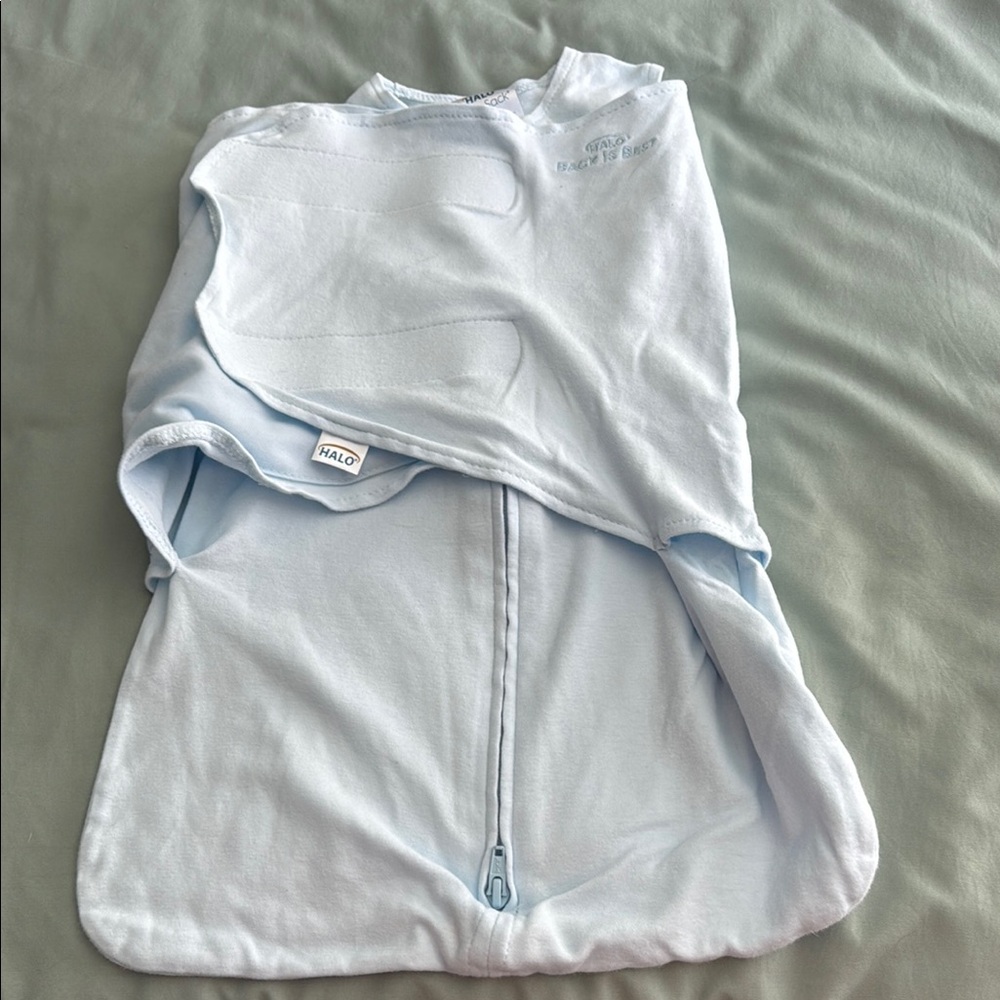 Light Blue Baby Sleep Sack